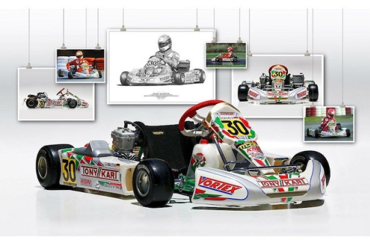 Michael Schumacher's Tony Kart
