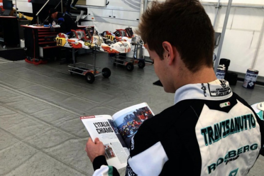 Travisanutto leaves Rosberg Racing to join HTP-Kart Team