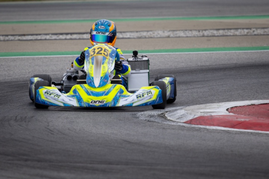 Laurens van Hoepen ready to fight in the WSK Champions Cup