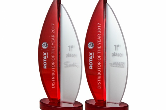 BRP-Rotax honoured its Kart Distributors of the Year 2017