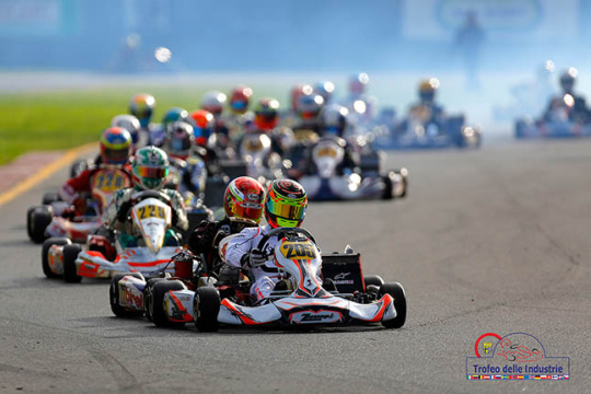 Parade of stars at the 43rd Trofeo delle Industrie