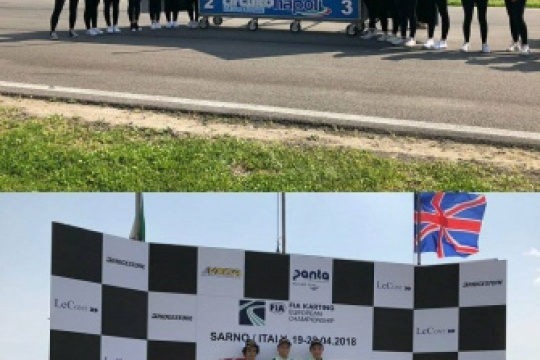 Kart Grand Prix of Italy - Finals: Stanek and Aron, open the European season