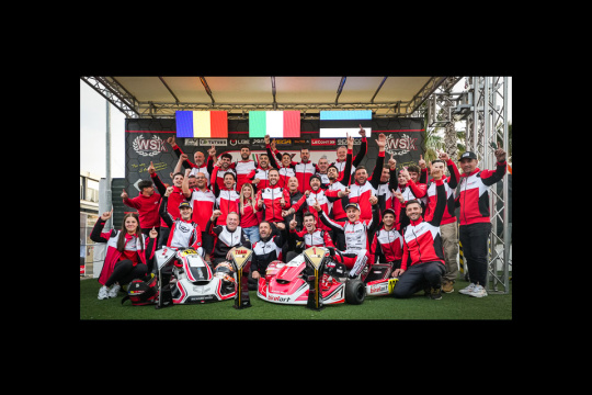 Birel ART takes a one-two at Sarno with Cristian Bertuca and Daniel Vasile