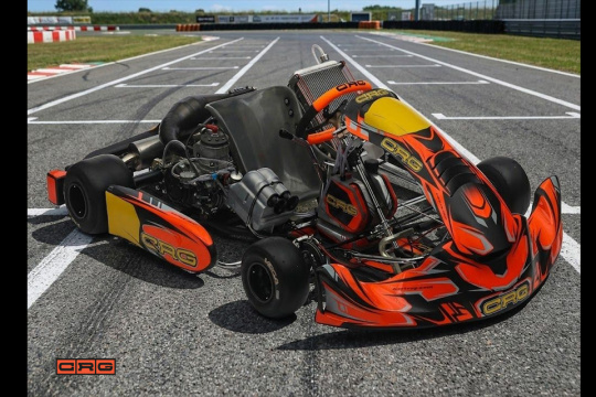 The CRG Racing Line chassis 2026