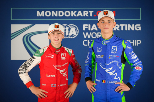 Ramaekers and Baglin crowned FIA Karting World Champions