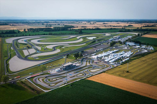 First heat of the year during qualifying in Slovakia
