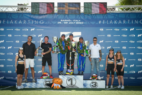 Albanese and Slater the new European Champions in Sarno 