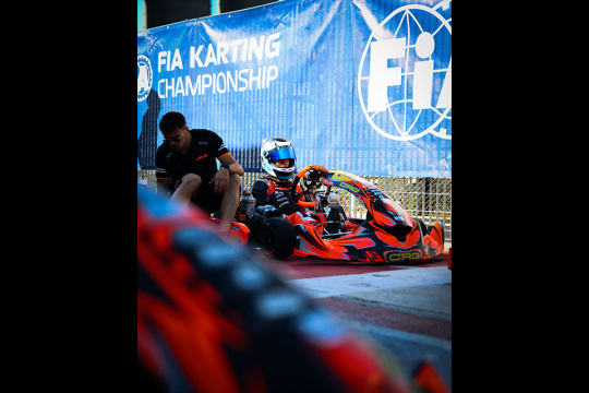 Karting: Tariq shines in Bahrain, World Championship returns to Cremona. Final race of the season for Grabko, Pujatti fights at Imola
