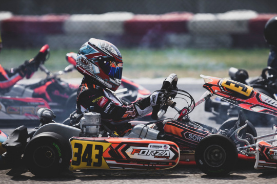 Kai Sorensen competitive at Adria despite the epilogue
