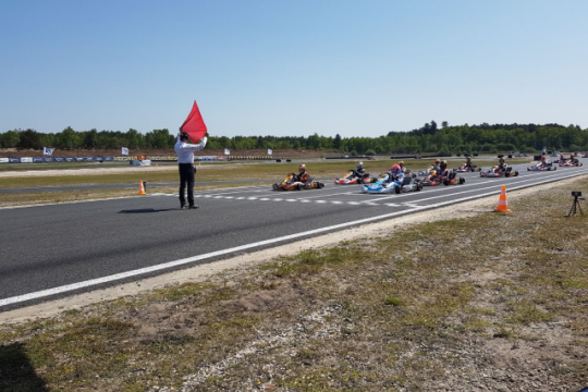 Kart Grand Prix of France - Saturday, report