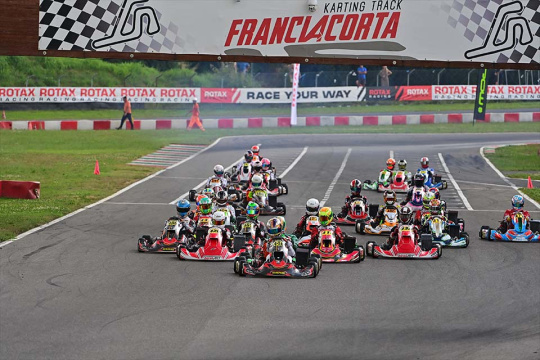 An incredible show in the finals at Franciacorta