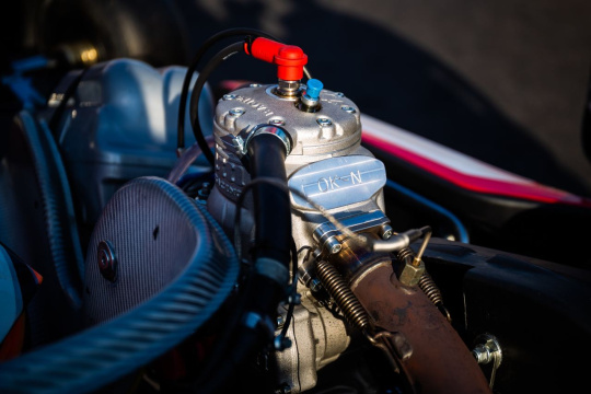 OK-N engine debuts in first test at Franciacorta