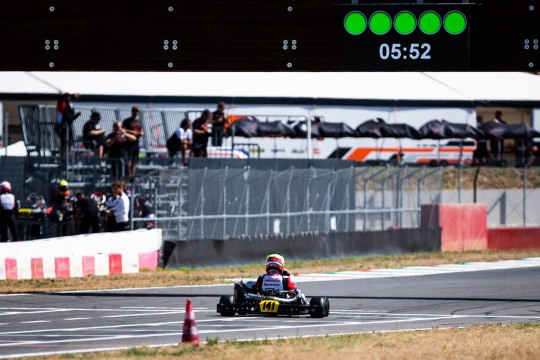 FIA Karting European Championship, Franciacorta: Helias and Deligny seal the last pole positions