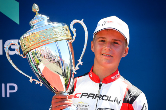 With the podium at Franciacorta, Anatoly Khavalkin is OK Junior European Champion 