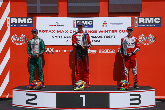 First winners in Europe at Campillos
