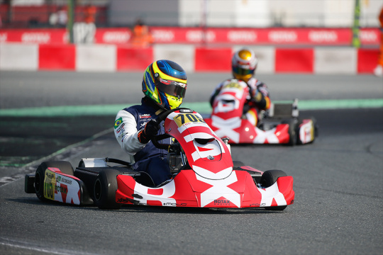 the Rotax Electric kart Cup Italy 202 doubles the race action in Sarno