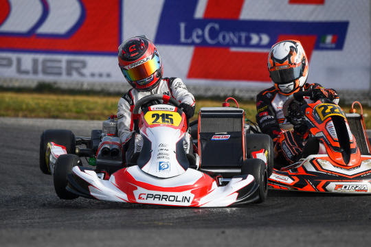 Anatoly Khavalkin ends the 2022 season with the third place in the WSK Final Cup
