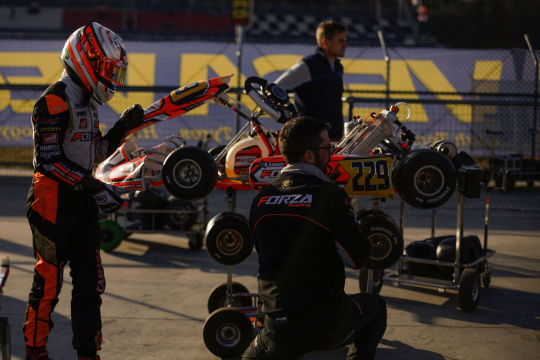 The Super Master Series in Lonato does not smile on Camara