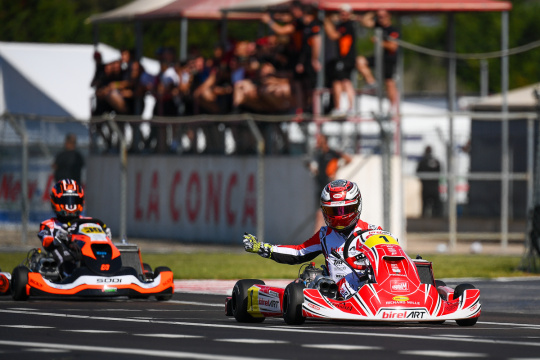 The WSK Open Series crowned its champions in La Conca