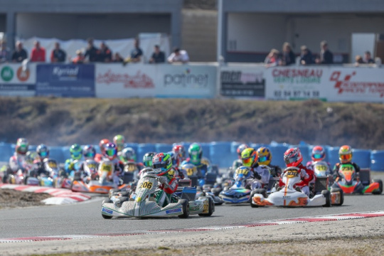 The 2018 IAME Euro Series kicks off with spectacular first race in Salbris